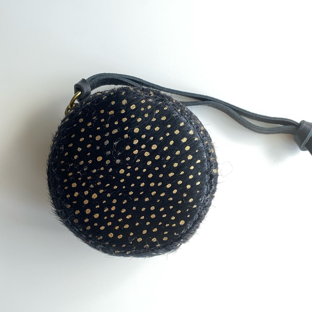 Madewell Coin Purse Calf Hair New with tag